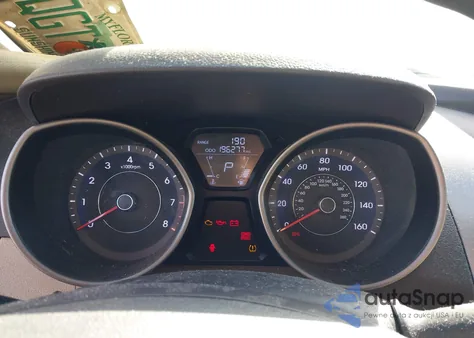 2013 Hyundai Elantra Gls из США, поврежденный, VIN 5NPDH4AE4DH316117